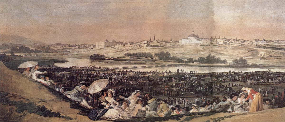 Francisco Goya The Meadow of San Isidro